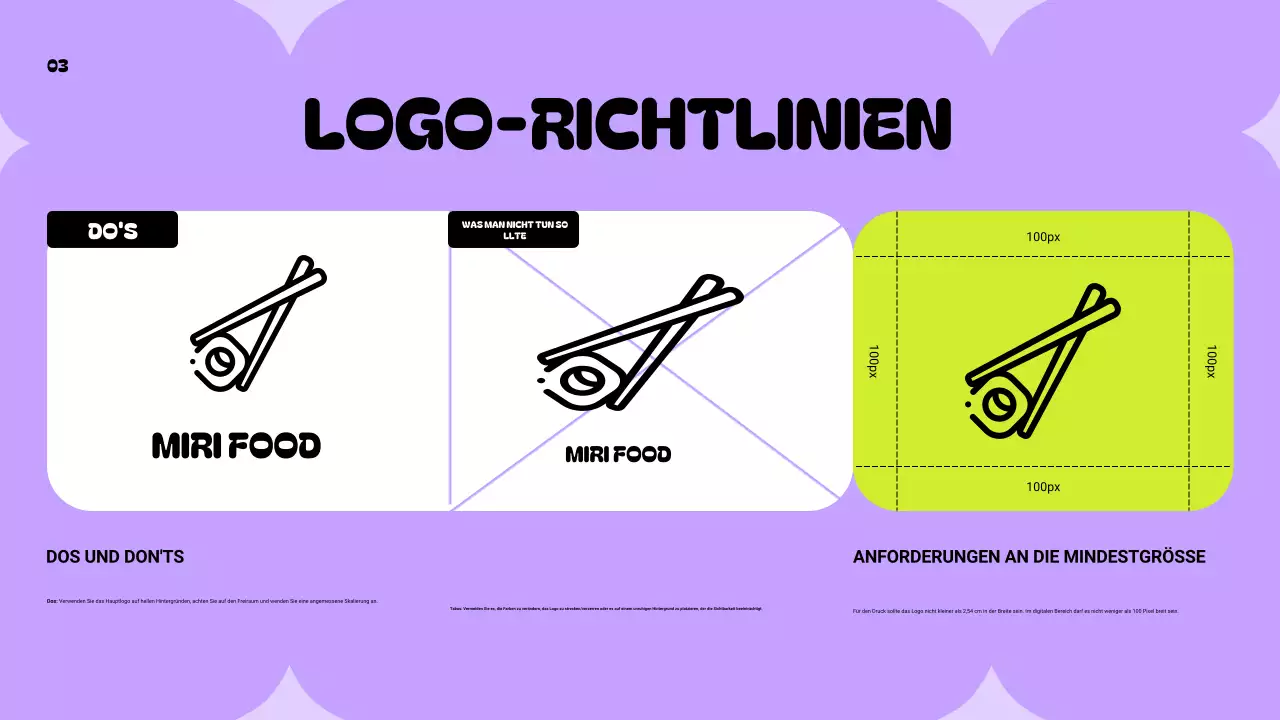 neon modern brand guideline