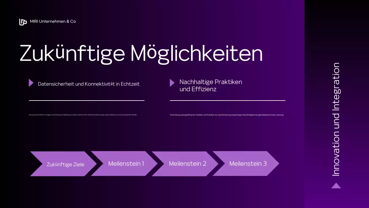 lila moderne Konferenzankündigung