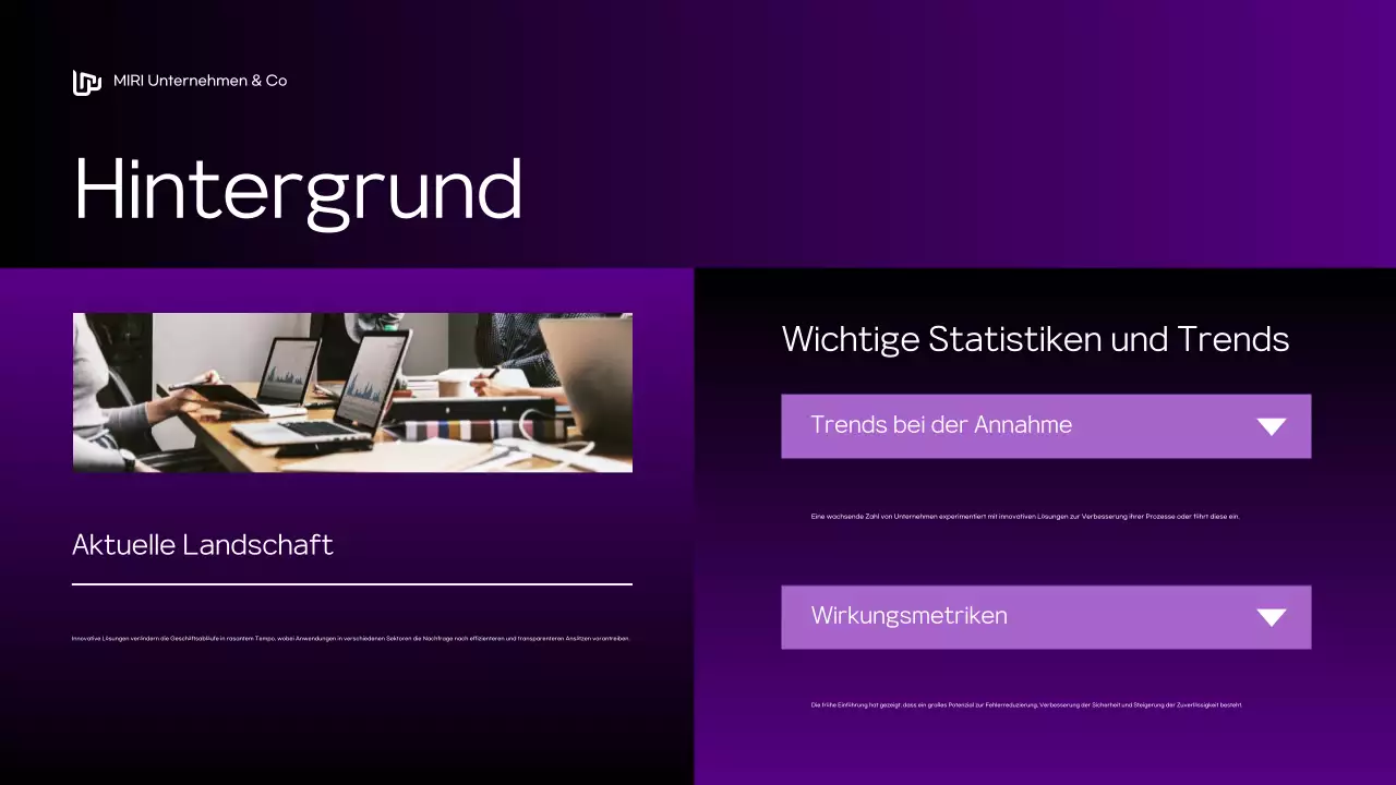 lila moderne Konferenzankündigung