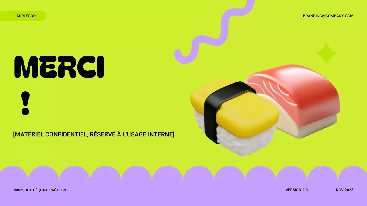 ligne directrice de la marque neon modern