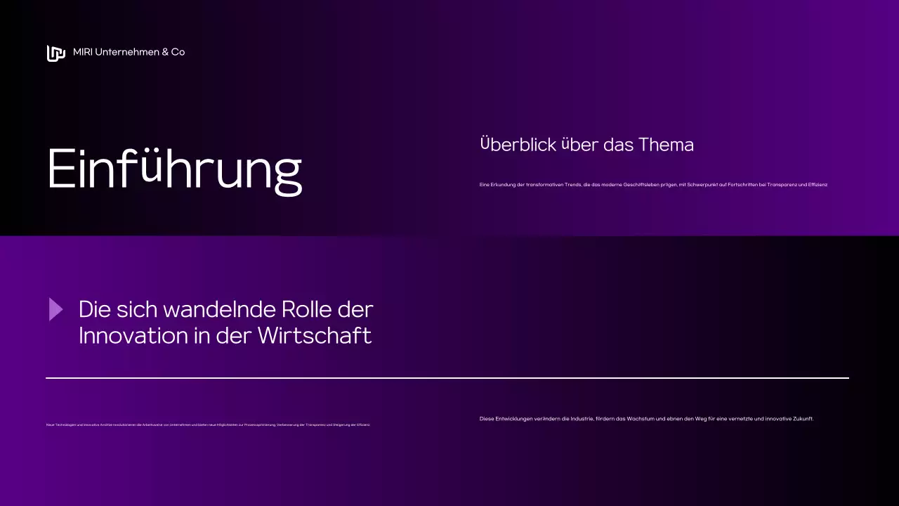 lila moderne Konferenzankündigung