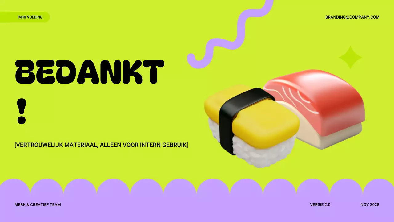 neon moderne merkrichtlijn