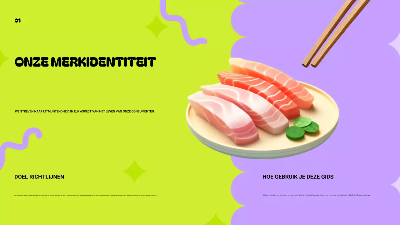 neon moderne merkrichtlijn