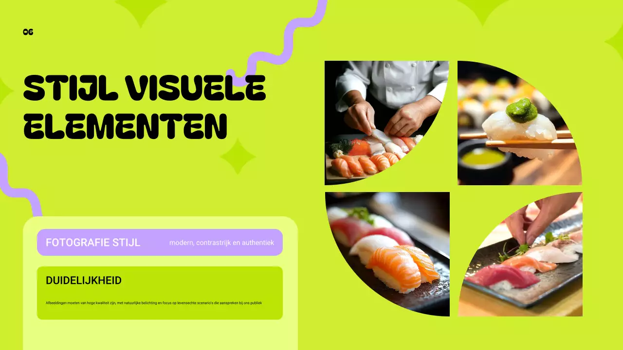 neon moderne merkrichtlijn