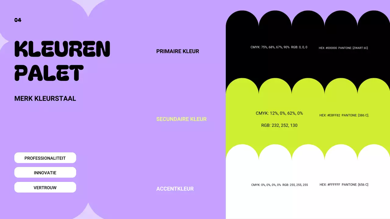 neon moderne merkrichtlijn