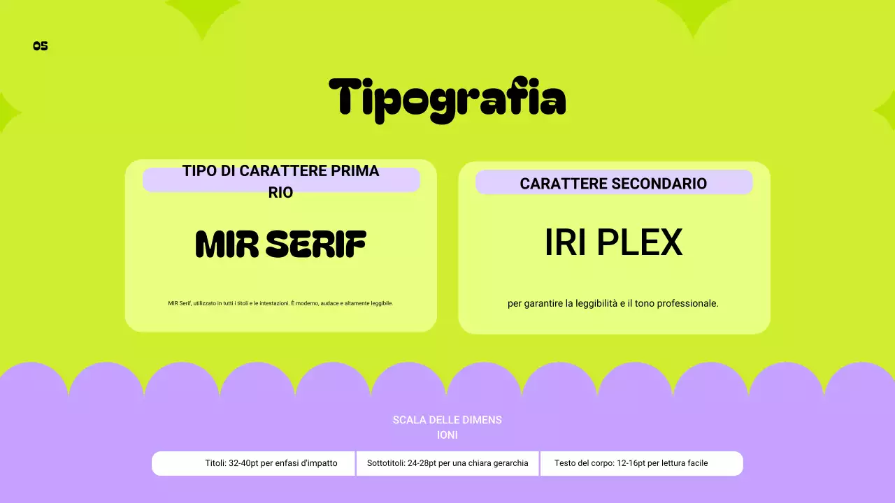 linea guida del marchio moderno al neon