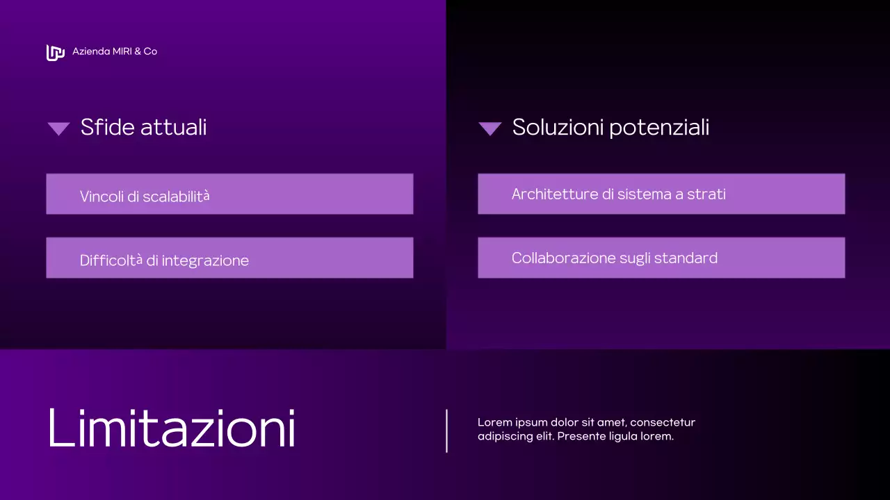 annuncio conferenza moderna viola