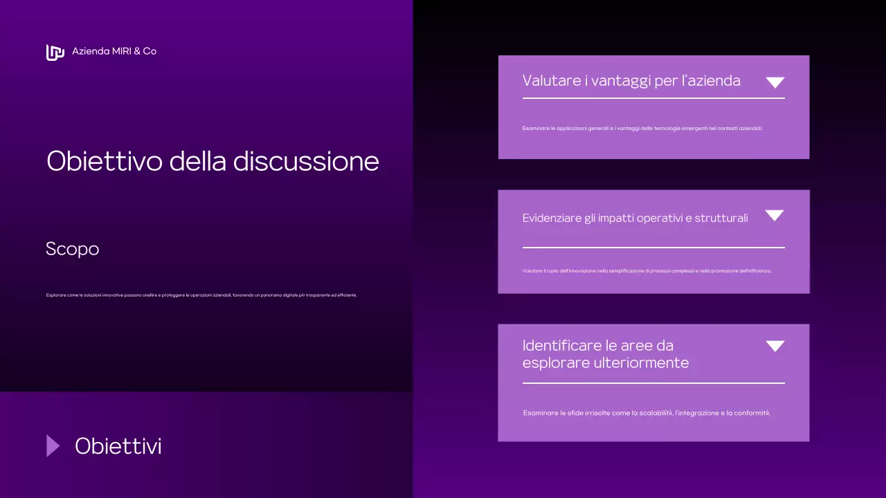 annuncio conferenza moderna viola