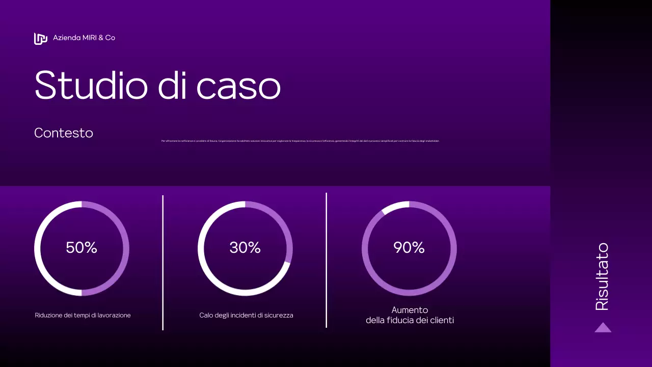 annuncio conferenza moderna viola