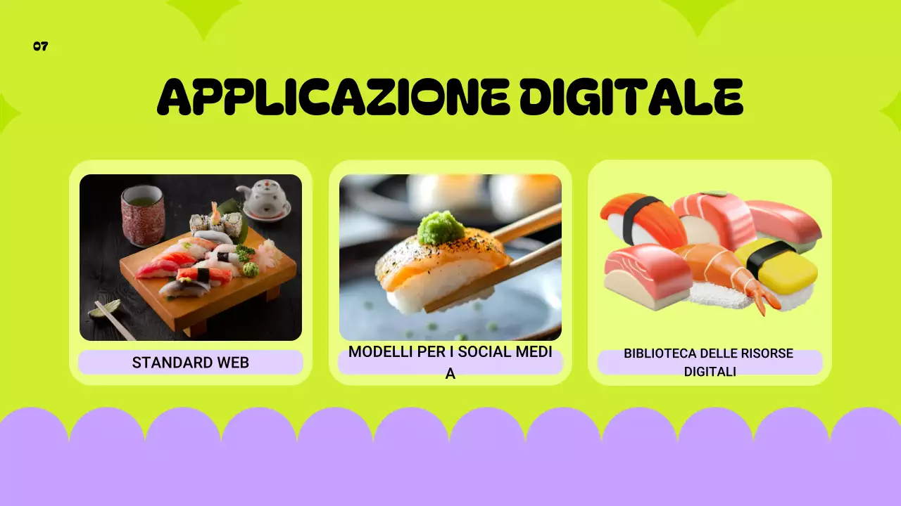 linea guida del marchio moderno al neon