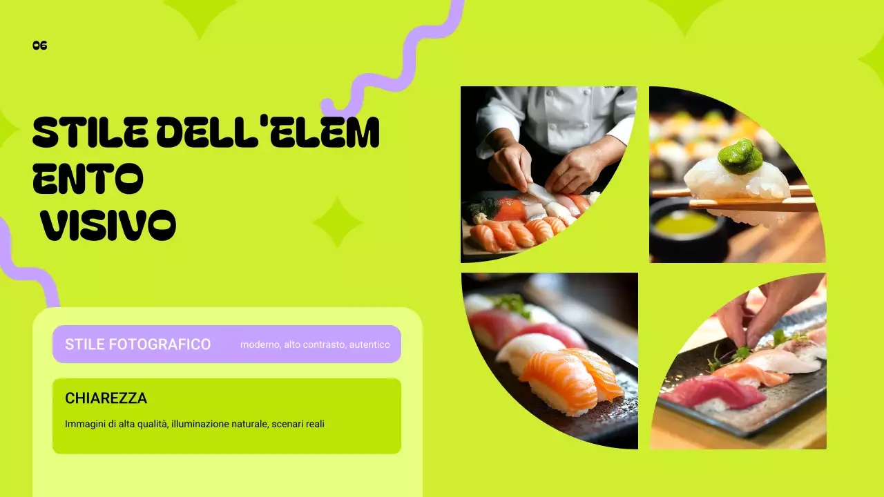 linea guida del marchio moderno al neon