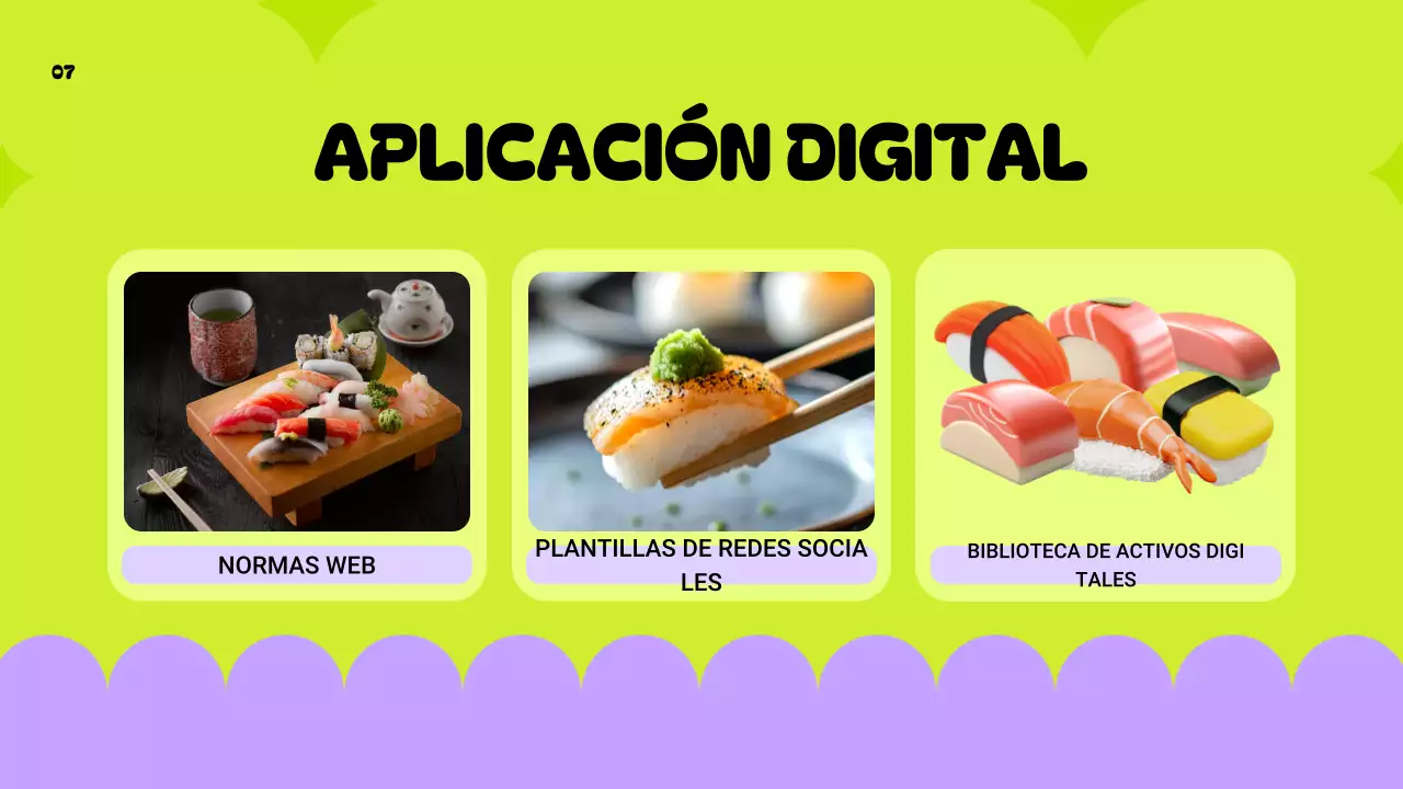 directriz de la marca neon modern