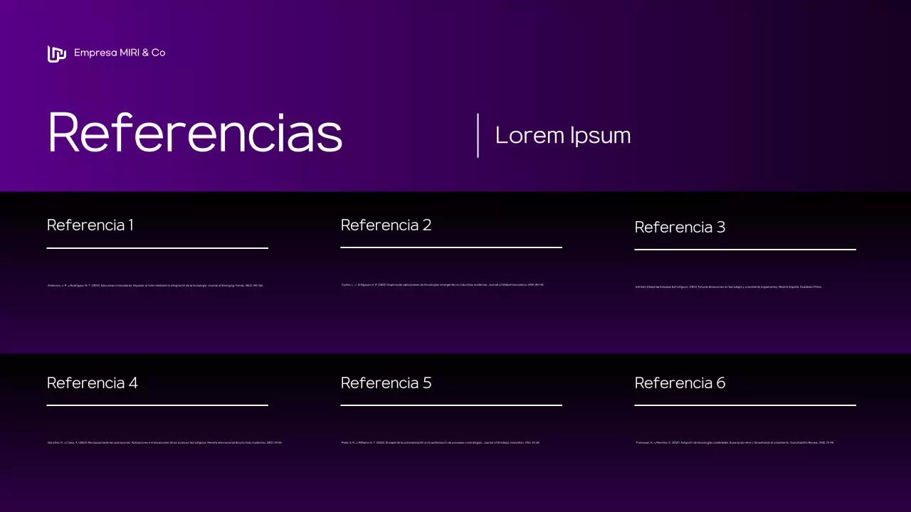 anuncio de la conferencia púrpura moderna