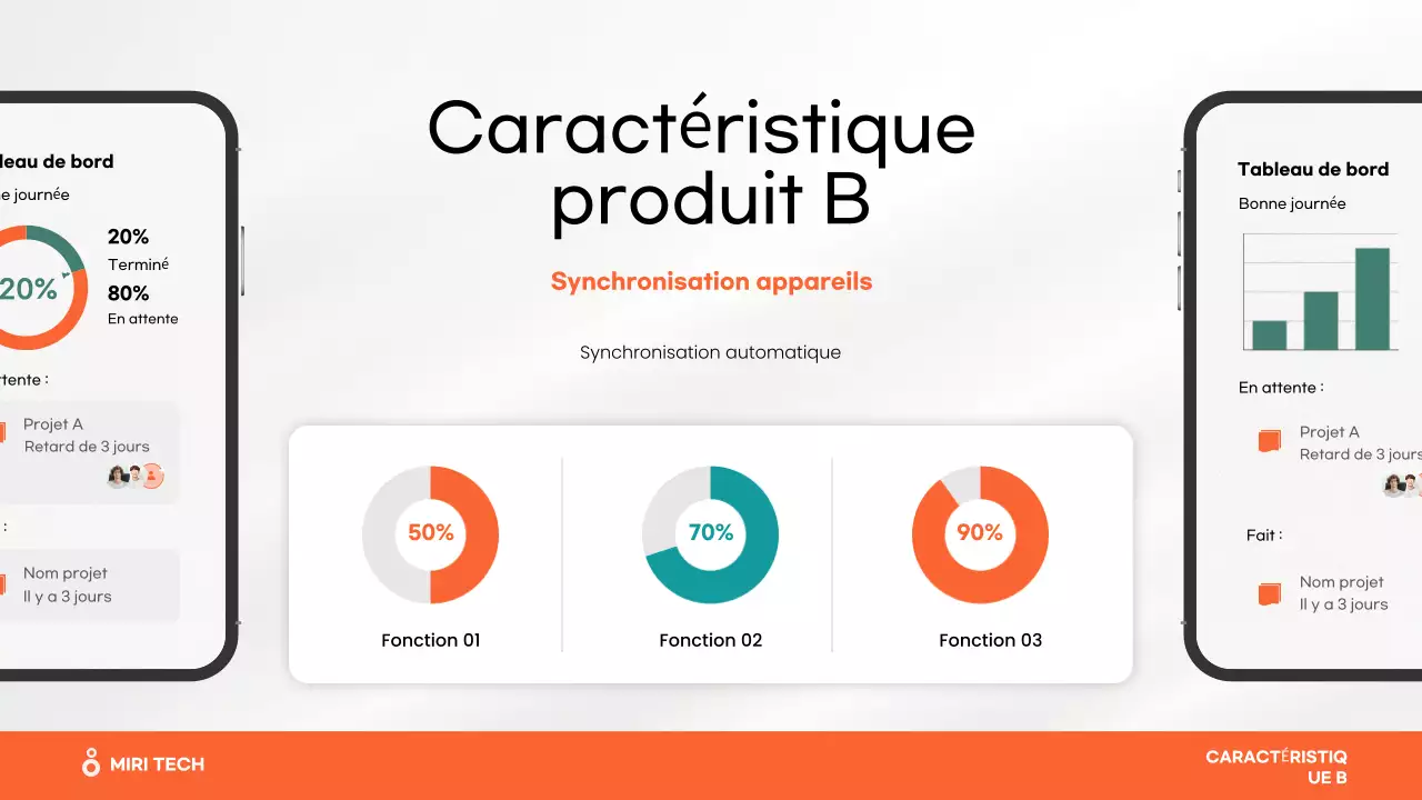 Application mobile moderne orange