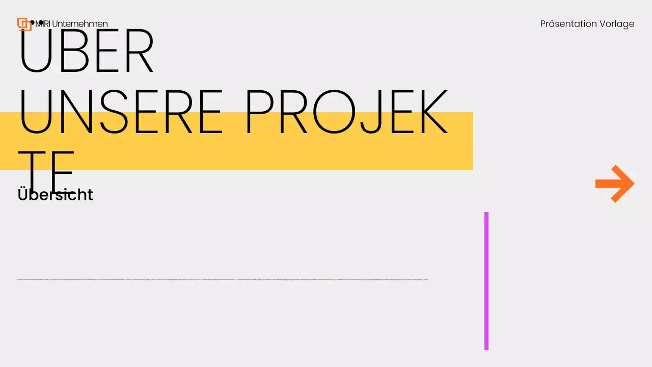 Gray Yellow Modern Monatlicher Rückblick Bericht Präsentation