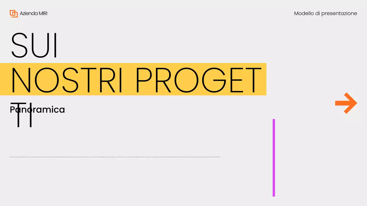 Grigio Giallo Moderno Rapporto di revisione mensile Presentazione