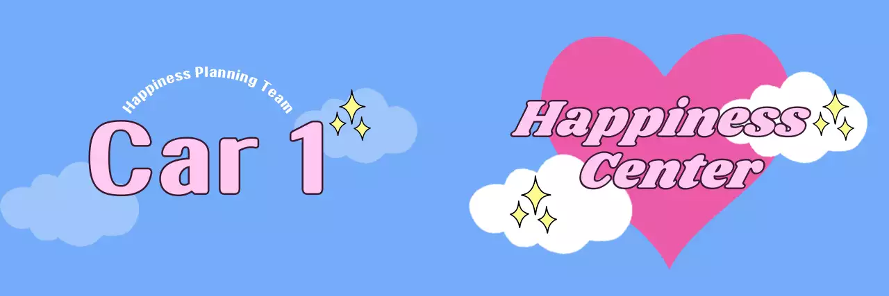 Light Blue Happiness Center