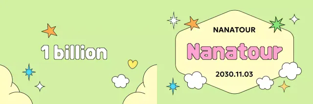 Publicité kitsch pour les voyages du Nouvel An