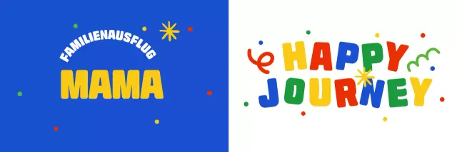 Erinnerungen an einen Familienausflug mit Blue Pop