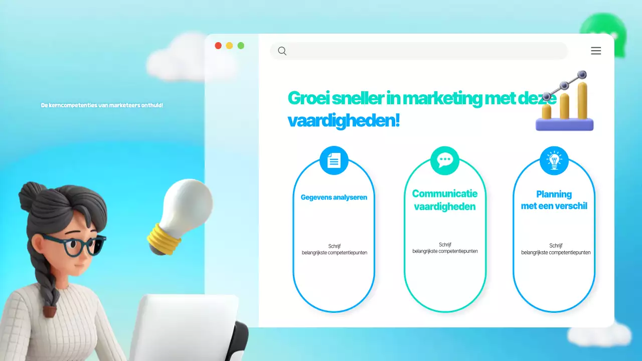 Promoot QA in lichtblauw