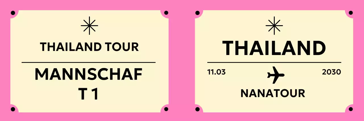 Pink Simple Travel Promotion