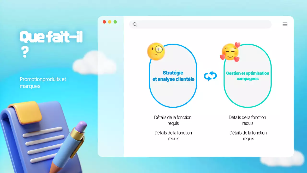 Promouvoir l'AQ en bleu clair