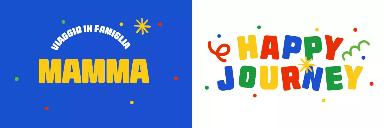 Ricordi di viaggio della famiglia Blue Pop