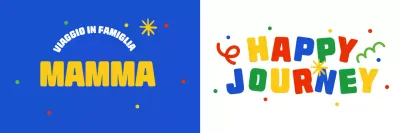 Ricordi di viaggio della famiglia Blue Pop