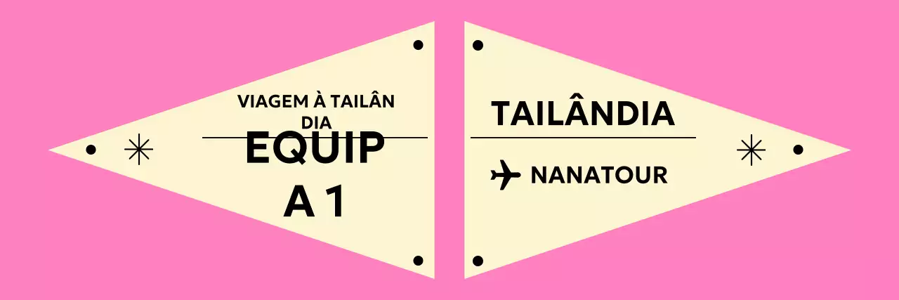 Viagem simples cor-de-rosa
