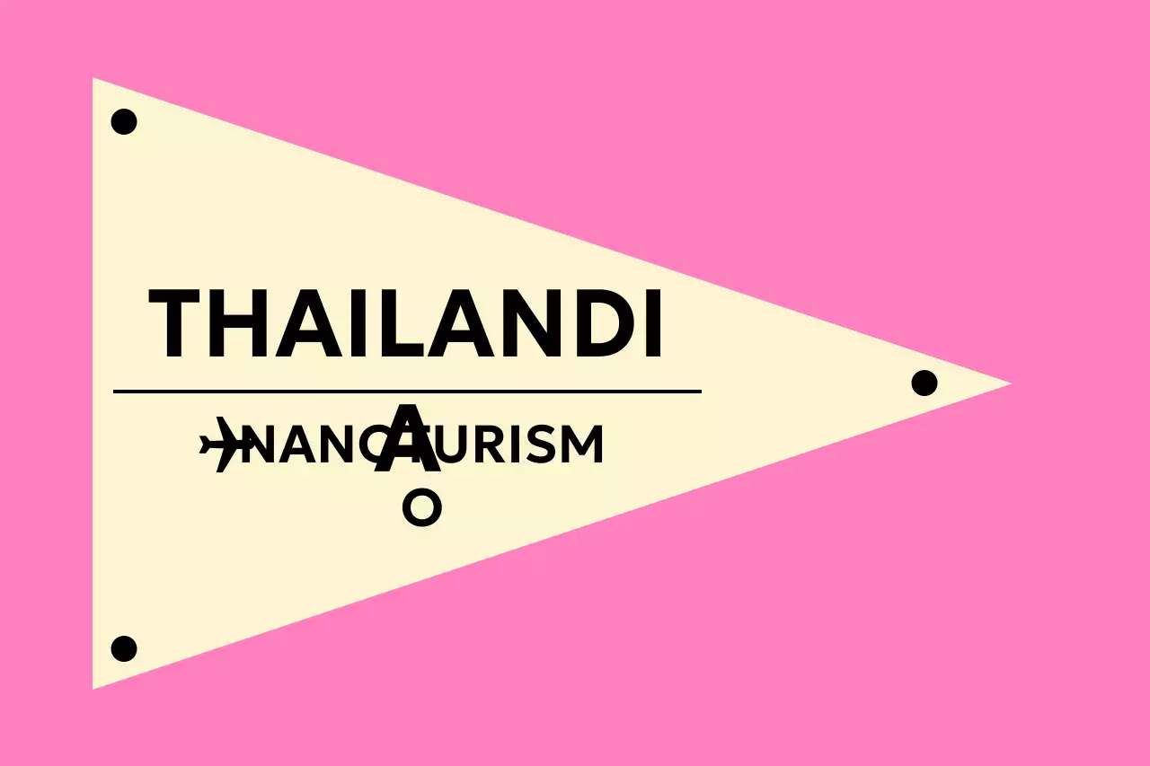 Annuncio di viaggio semplice e rosa