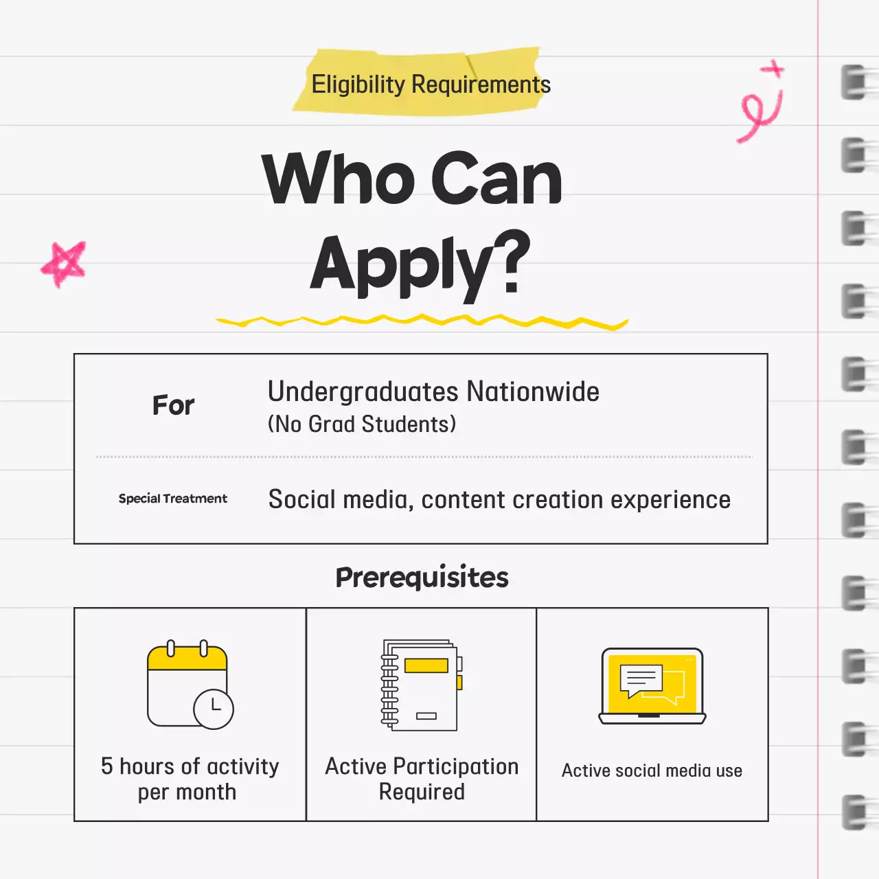 Anúncio de recrutamento moderno branco Instagram Carousel