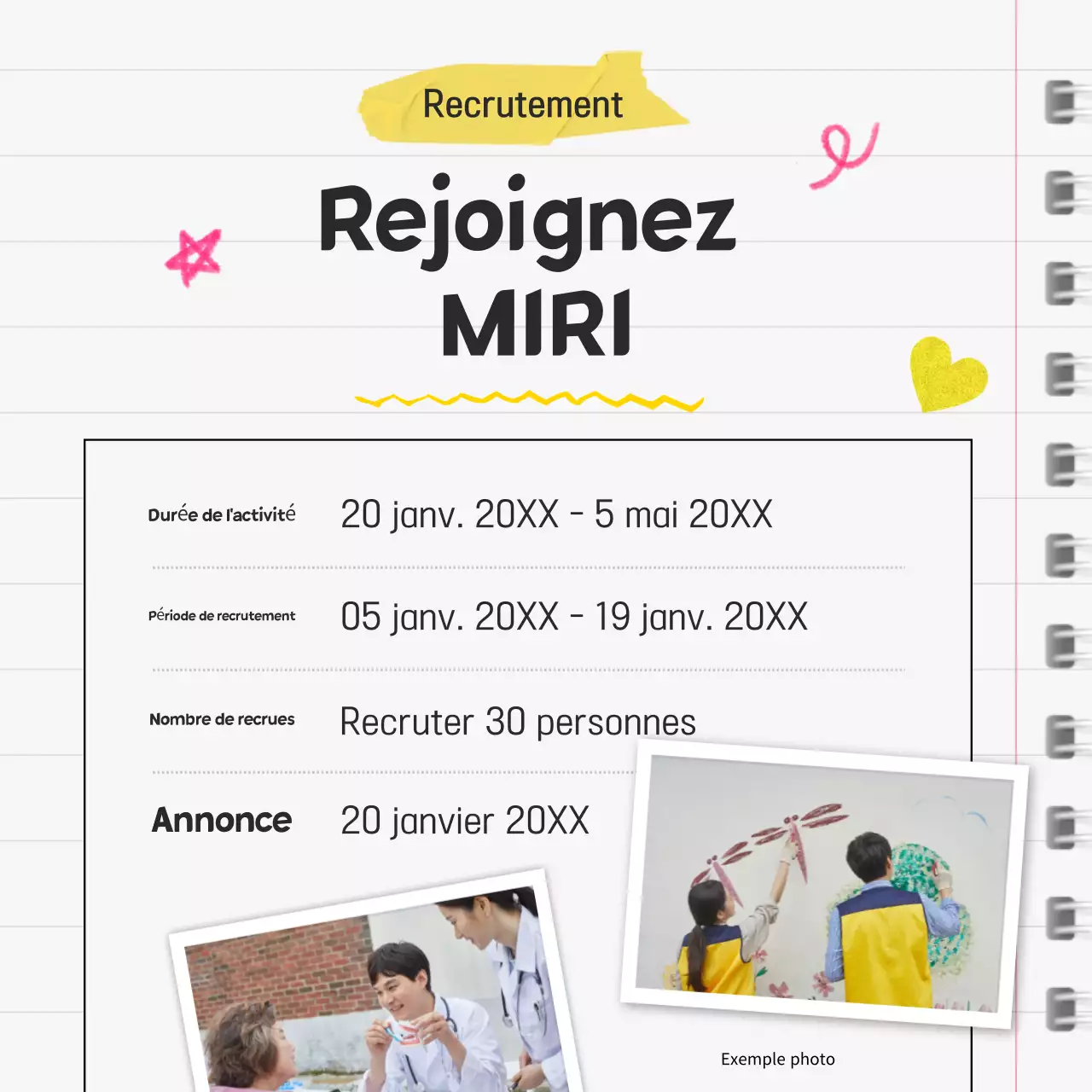 Recruter des partisans de la simplicité jaune