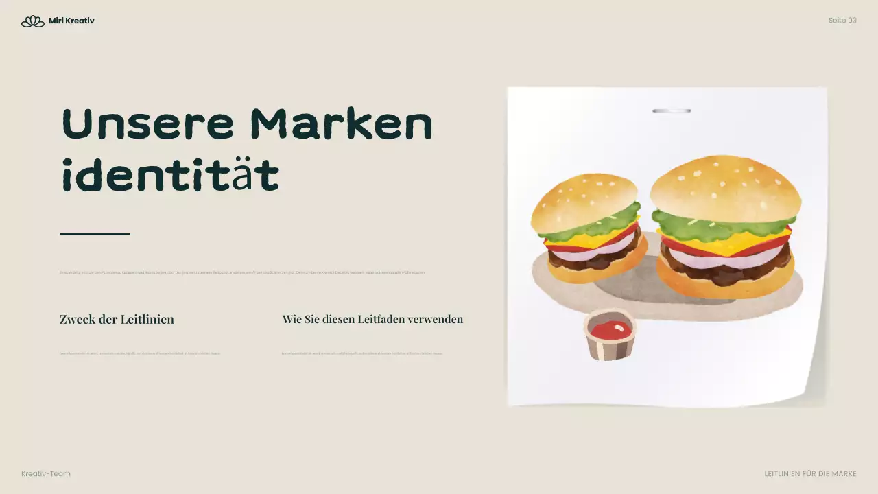 Green Modern Food Leitfaden