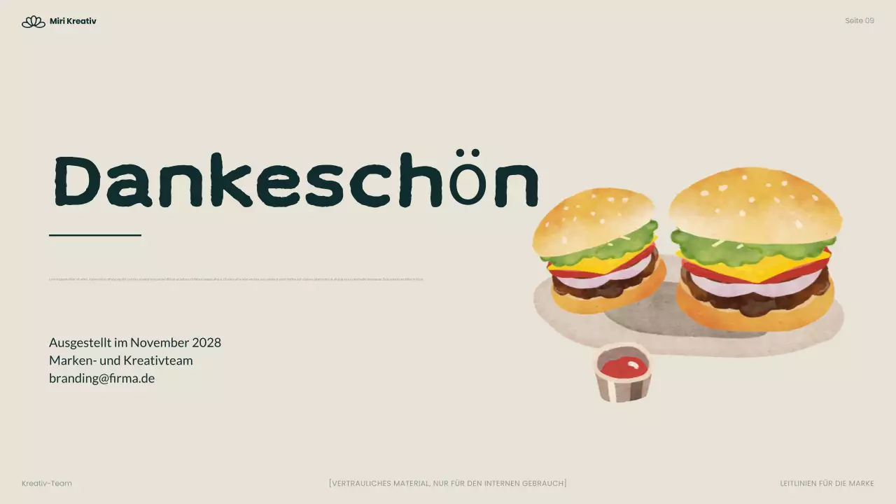 Green Modern Food Leitfaden