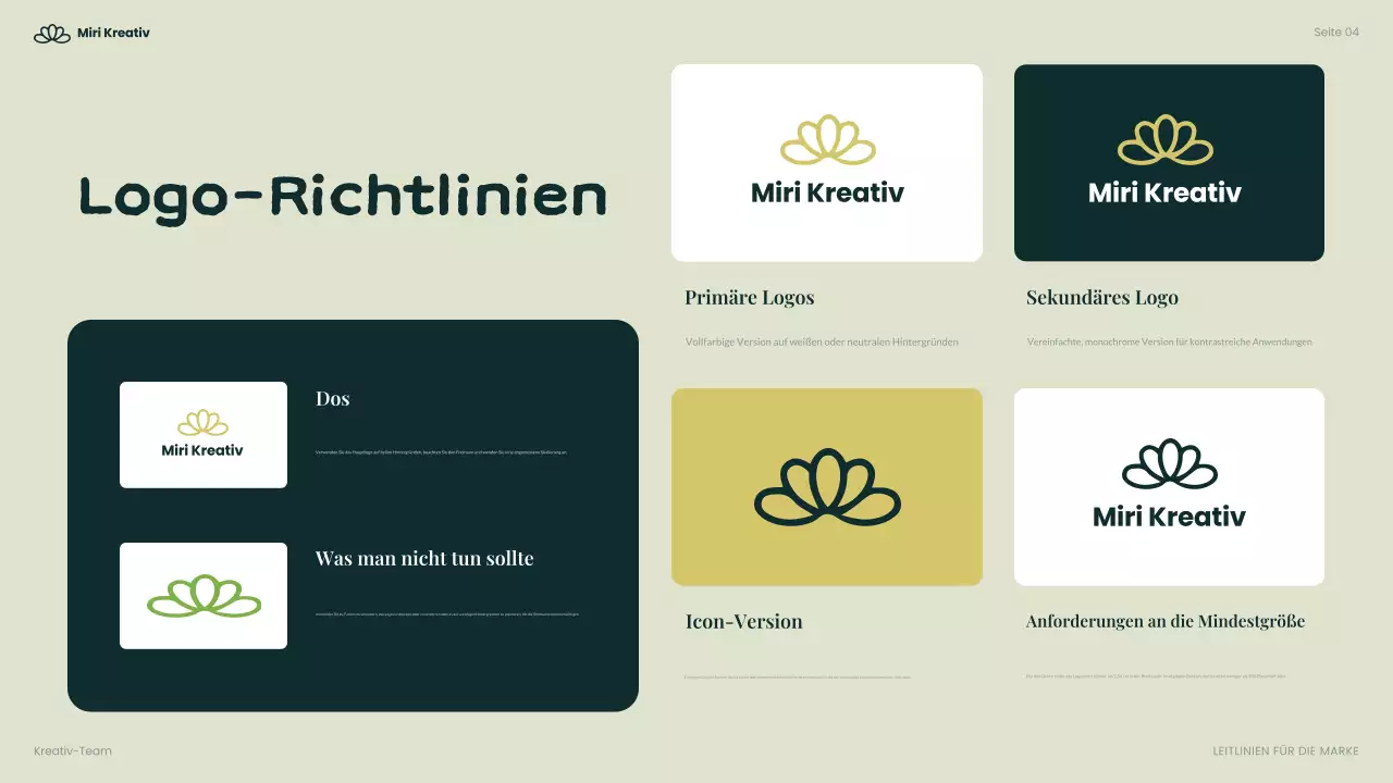 Green Modern Food Leitfaden