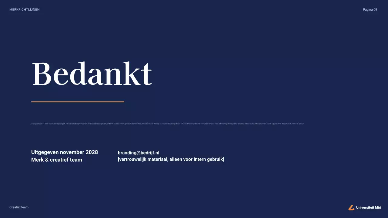 richtlijn marine beroepsuniversiteit