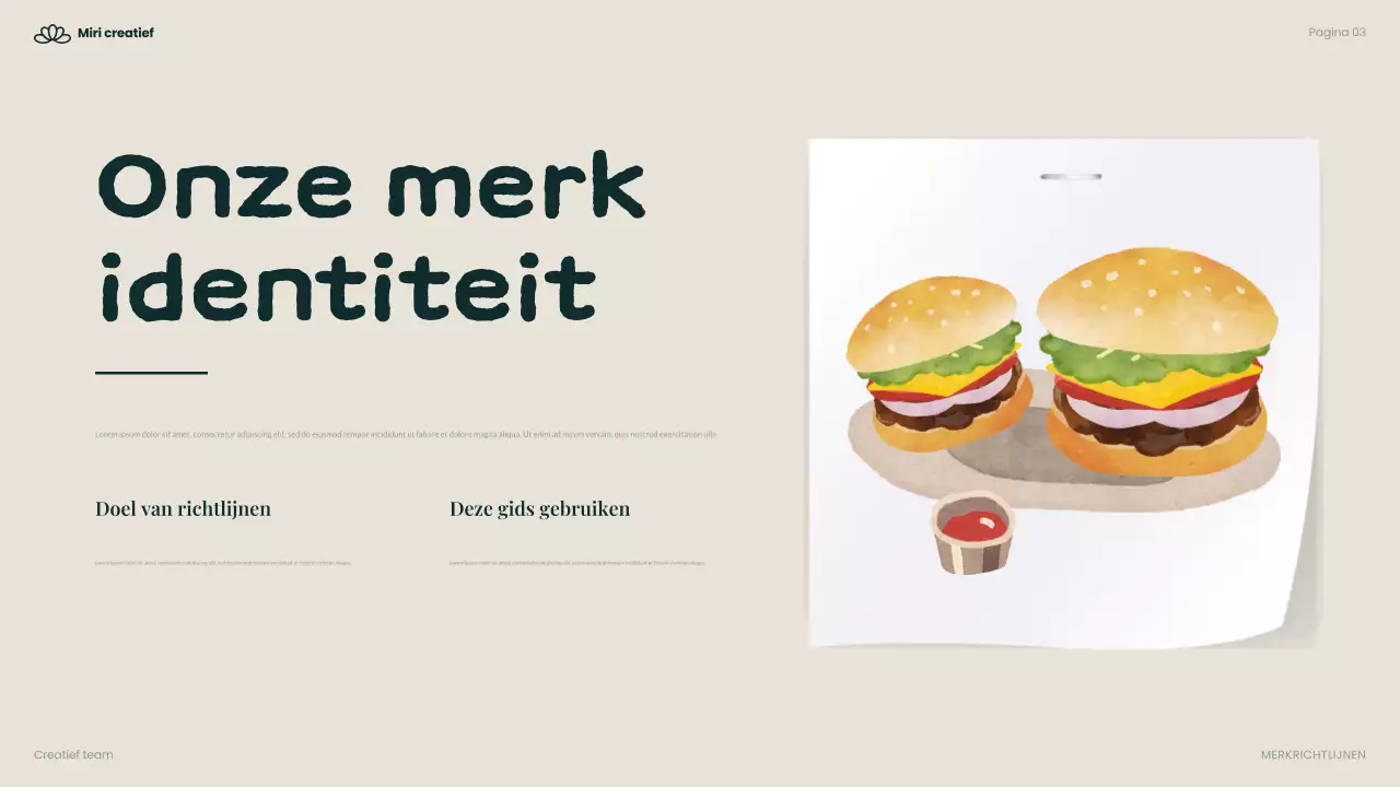 groene moderne voedingsrichtlijn