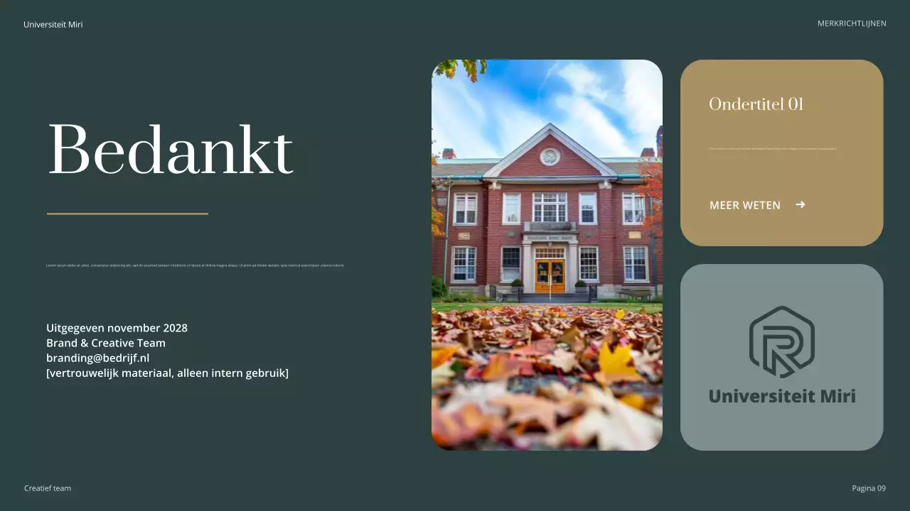 groene klassieke universiteitsgids