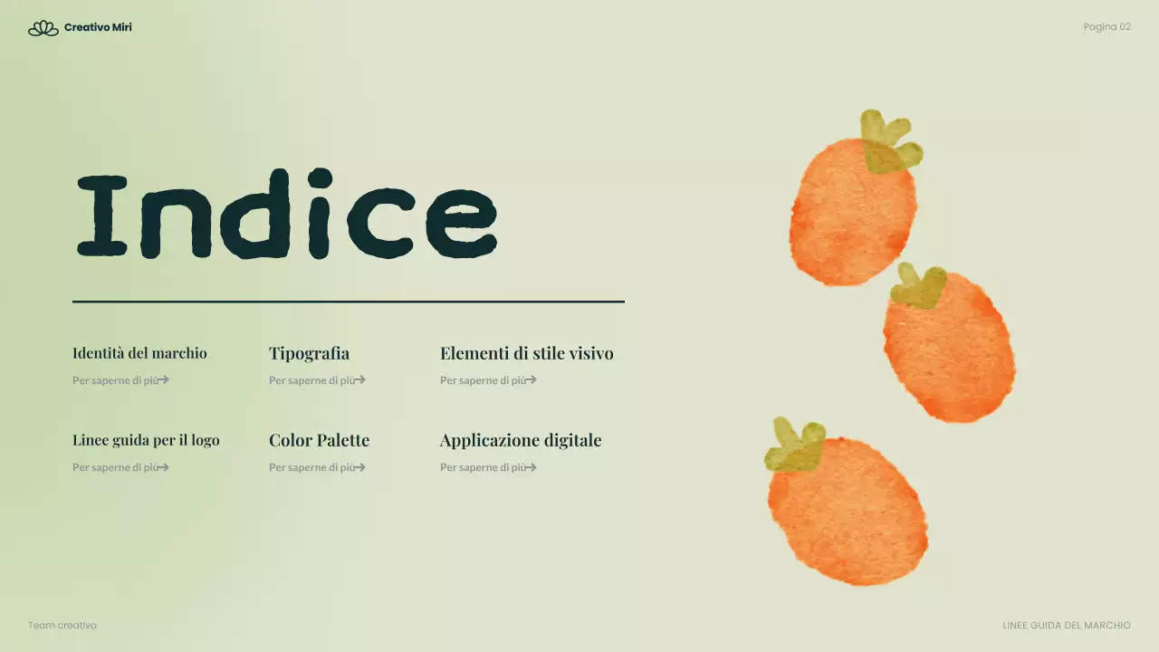 linea guida per un'alimentazione verde e moderna