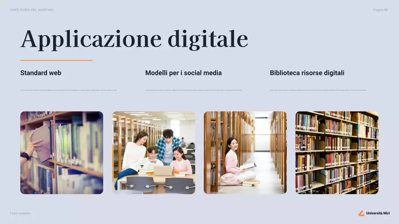 linea guida dell'università professionale della marina