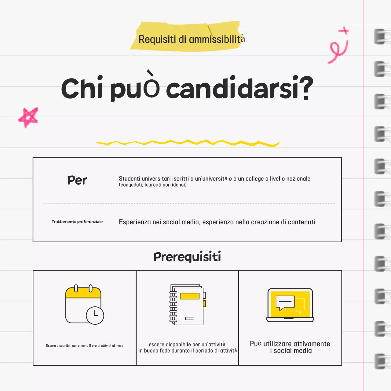 Reclutamento di semplici sostenitori del giallo