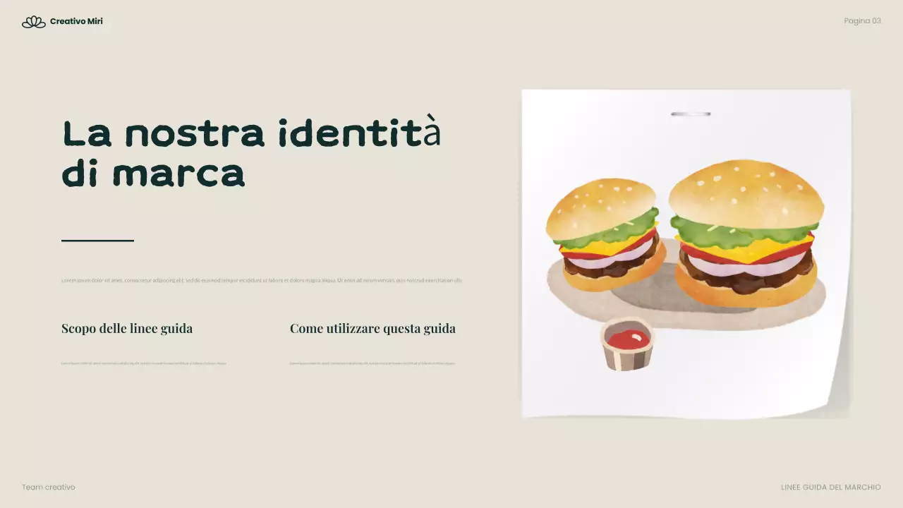 linea guida per un'alimentazione verde e moderna