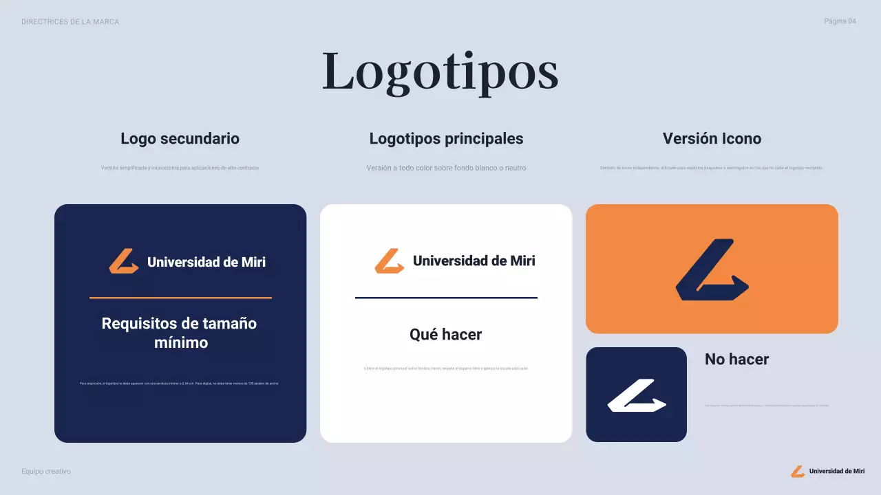 directriz de la universidad profesional de la marina