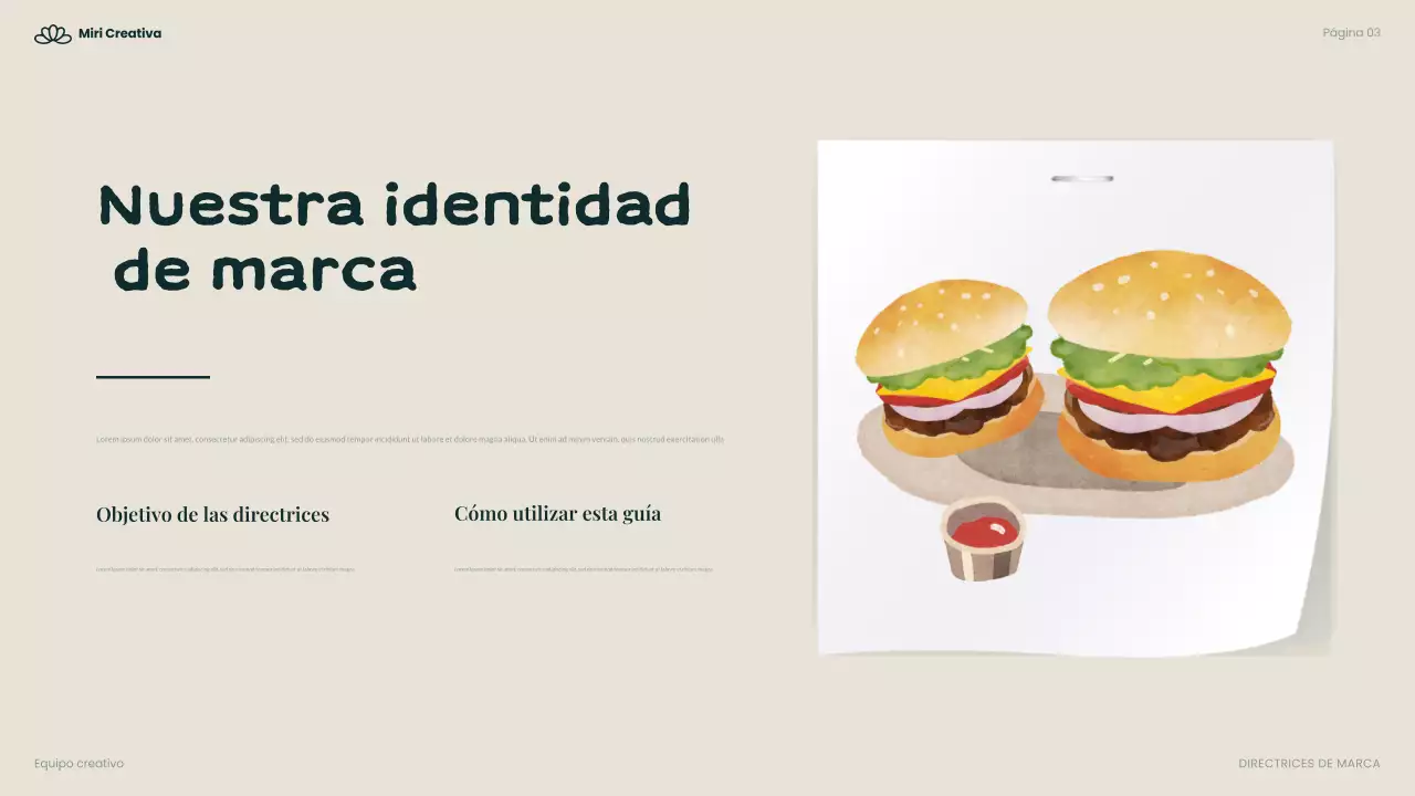 directriz sobre alimentos ecológicos modernos