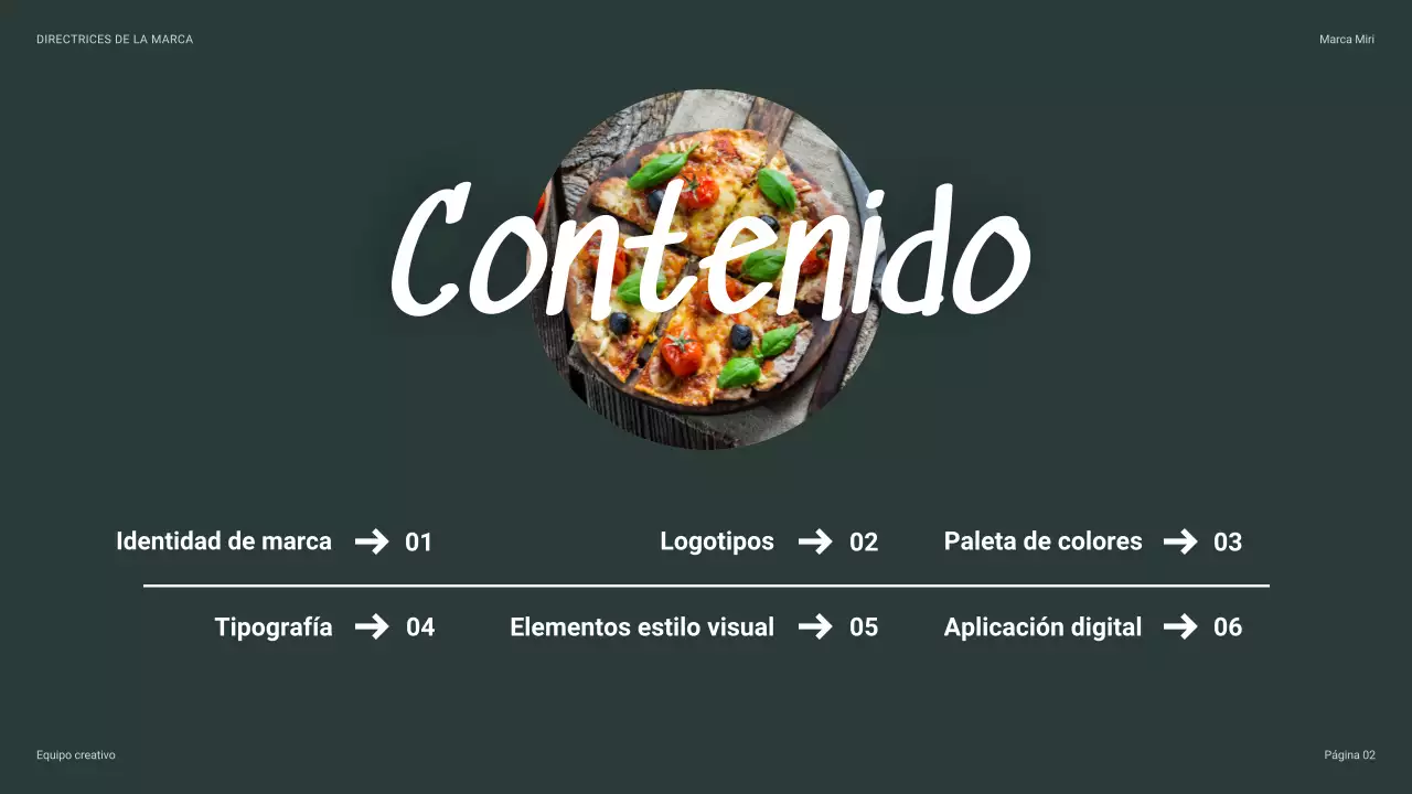 directrices de la marca beige modern