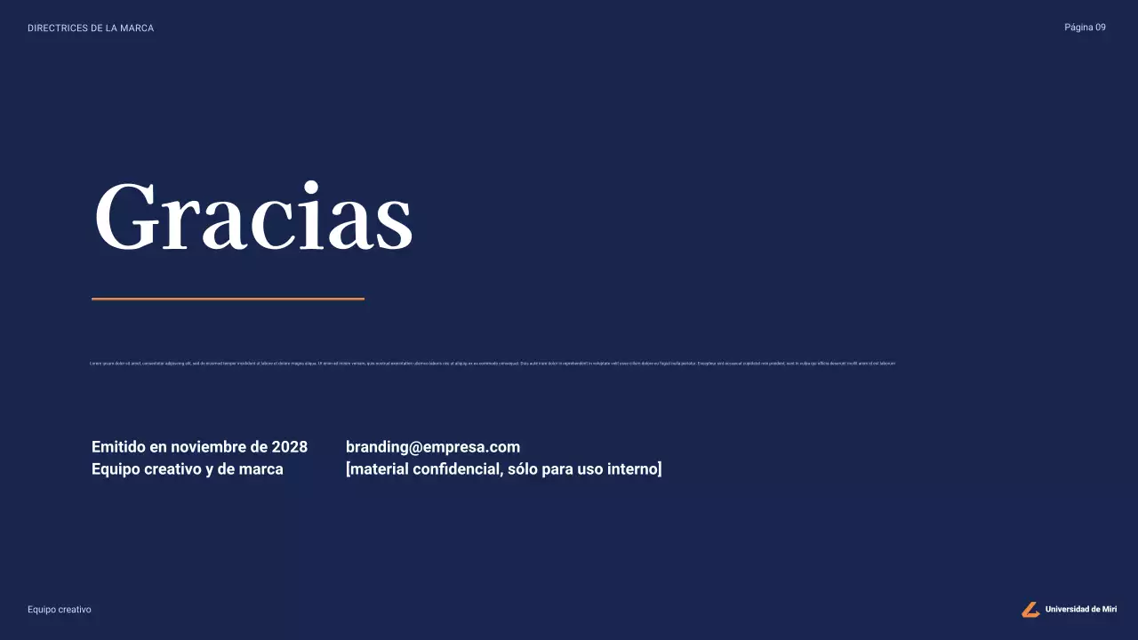 directriz de la universidad profesional de la marina