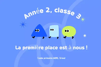 Événements scolaires en bleu clair