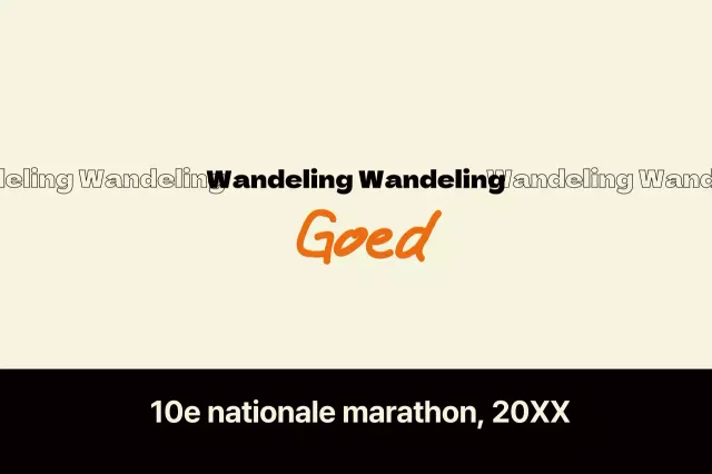 Beige Moderne Evenementengids