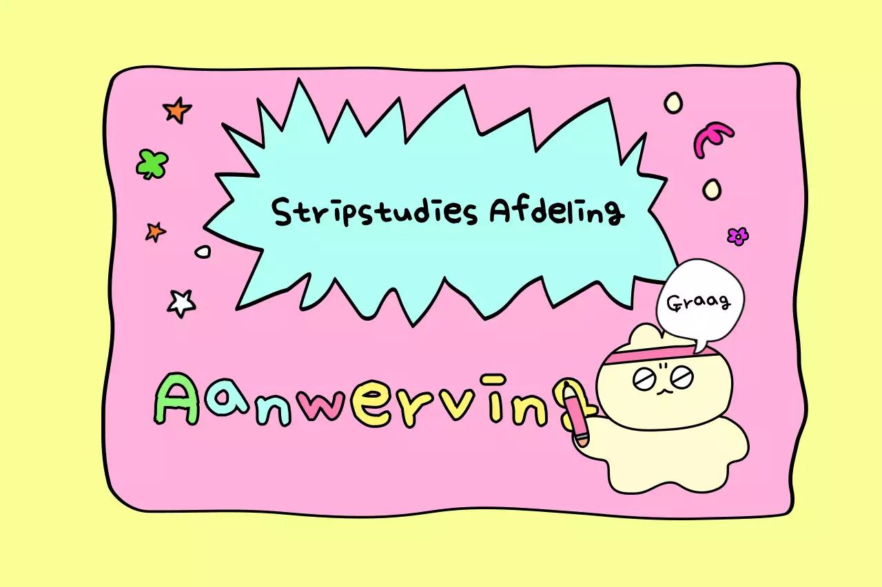 Gele Schattige Cartoon Roundup