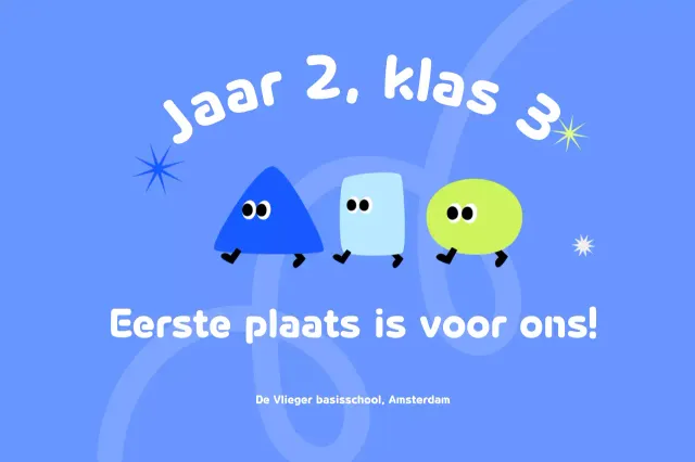 Lichtblauwe schoolevenementen